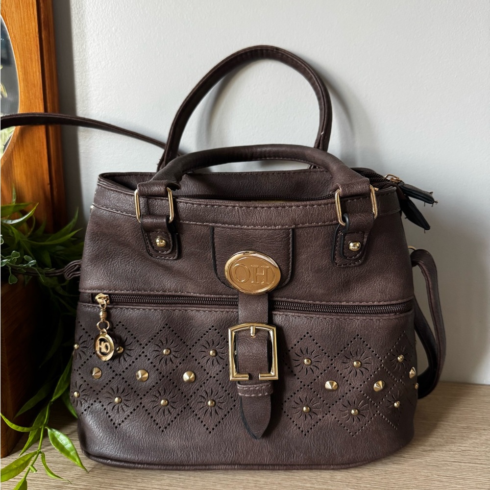 Elegant Brown Handbag
